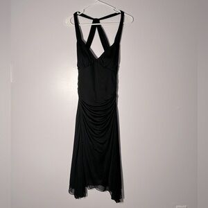 vintage y2k dark sweetheart fairycore sexy salsa mid length dress size small